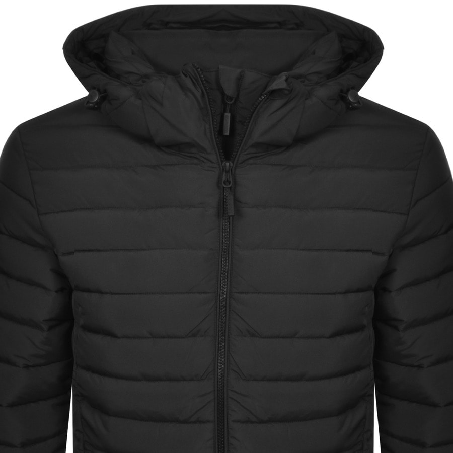 Alternative Image for ProductSuperdry Hooded Padded Jacket Black2